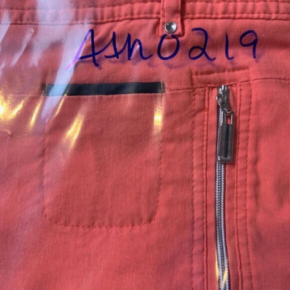 Jamie Sadock Women's Bermuda Short Coral Stretch Pockets Zippers Size 2 - Picture 10 of 10